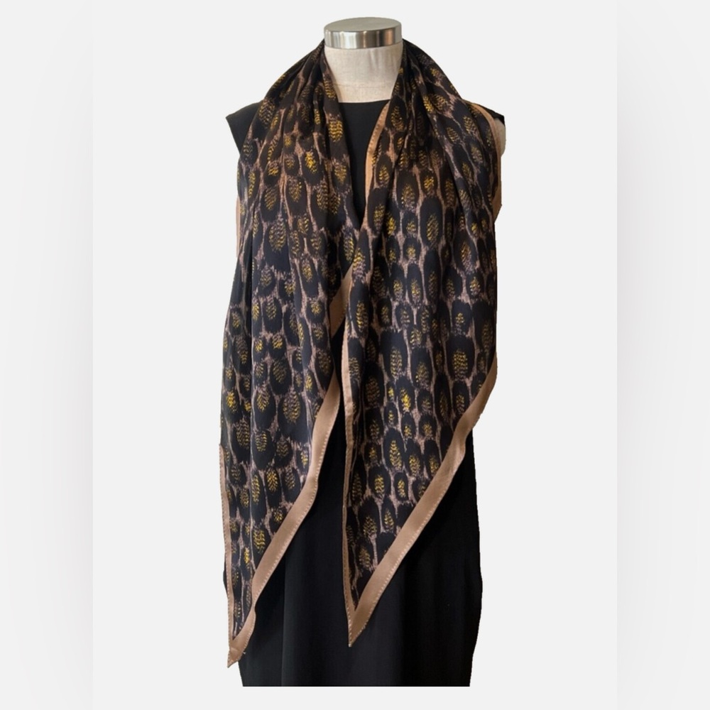 100% Silk Paul Smith Scarf | animal print | OS